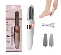 Silk 3 Pro Portable Electric Foot File Hard Skin Remover, 2025 New Rechargeable Foot Wand, Waterproof, for Treating Dry Cracked Heels, Calluses and Dead Skin