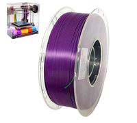 Silk 3D Printing Filament | 1KG Color Spool Filament |1.75mm Two Colour PLA 3D Printer Filaments | Shiny Colour-Changing Tone Material for Printers | Smooth Printing & High Strength