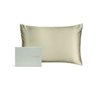 Silk Addict 100% Mulberry Silk Pillowcase - Navy in Olive | Size: Standard Pillow Case Silk Addict Olive Standard Pillow Case