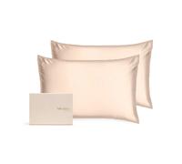 Silk Addict 100% Mulberry Silk Pillowcase Twinpack Caramel