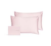Silk Addict 100% Mulberry Silk Pillowcase Twinpack - Caramel Silk Addict Light Pink Standard Pillow Case