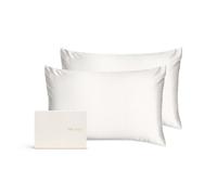 Silk Addict 100% Mulberry Silk Pillowcase Twinpack - Ivory