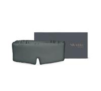 Silk Addict 100% Mulberry Silk Sleep Mask Wrap Charcoal