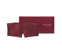 Silk Addict 100% Mulberry Silk Weighted Sleep Mask - Berry Silk Addict Berry