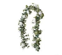Silk Artificial Ivy Vine 180cm Green Leaf Decor | for premium for silk material, fade resistant, soft touch, easy to shape, wedding party decor