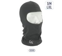 Silk balaclava Élémenterre Ninja Black S/M
