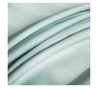 silk bed sheets Silk Fitted Sheet Four Corners with An Elastic Band Mattress Cover Solid Color Bed Fit(Color 8,140x200x25cm)