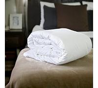 Silk Bedding Direct Luxury Silk-Filled Mattress Topper. King Size. Long-Strand Mulberry Silk, with Cotton Sateen Elasticated Skirt. 80" x 76".
