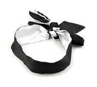 Silk Blindfold Reversible Satin Eye mask and Bondage Wrist Restraints Handcuffs Eye Covers Mask for Sleeping Games, Satin Sleep Mask for Valentine Gift, Travel Supplies, 150cm (NN6)