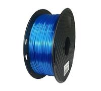 Silk Blue PLA 3D Printer Filament 1.75mm Filaments Silky Shine 3D Pen Printing Materials Shiny Metallic Like Feel(Blue 1Kg)
