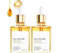 Silk Body Oil, 30ml Silk Texture Correcting Facial Oil, Refreshing Non-greasy, Moisturizing Gentle Formula, Infused with Shea Butter, Coconut Oil, Promotes Even Skin Texture & Smooth Skin (2PC, 30ml)