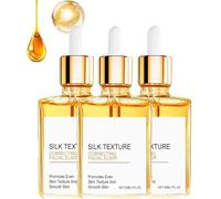 Silk Body Oil, 30ml Silk Texture Correcting Facial Oil, Refreshing Non-greasy, Moisturizing Gentle Formula, Infused with Shea Butter, Coconut Oil, Promotes Even Skin Texture & Smooth Skin (3PC, 30ml)