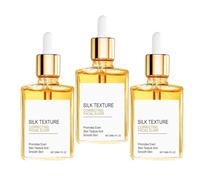Silk Body Oil, Bath & Shower Oil, Hydrating Shower Body Oi-l, Infused with Shea Butter, Coconut Oi-l, Vitamin E, Moisturizing Face & Bod-y Essence (3PC)