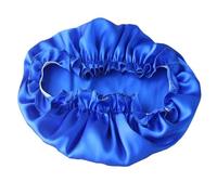 Silk Bonnet 100% Real Silk Sleeping Cap Night Pure Silks Hair Wrap Sleep Beanie Shower Sap For Women Girl 19 Momme Nightcap Satin(Blue)