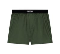 Silk Boxer Shorts - male - Tom Ford - Underpants - Green - M - Underwear M