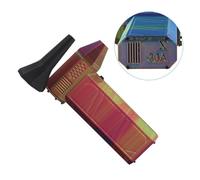 Silk Bright Tricolor Mini Turbojet Fan, 110000 RPM High-Speed Violent Fan with 150W Max Power, Type-C PD Fast Charging, for CNC Processing and DIY Projects