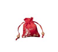 Silk Candy Embroidered Pouch