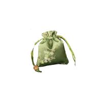 Silk Candy Embroidered Pouch