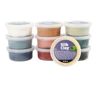 Silk Clay - Dusty Colours 10 X 40 G (79154) Toy NEW