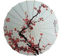 Silk Cloth Japanese Classical Umbrella Art Oil Paper Painted Chinese Traditional Umbrella Dance Umbrella Cosplay Photo Prop