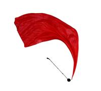 Silk Dance Veils, Silk Poi Veil, Beautiful Dance Flags with Swivel Balls | Beautiful Gradient Color Worship Flags for Performance, Church, Stage and