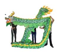 Silk Dragon Dance Costume for Players, Traditional Folk Performance Outfit for Festivals, Parades, and Celebrations