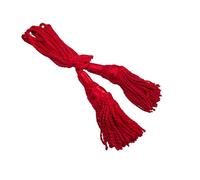 Silk Drone Cord for Bagpipes - Premium Quality Highland Accessory | Multiple Colours (Red)