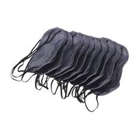 Silk Eye mask 10Pcs Eye Cover Imitated Silk Sleep Mask Sleeping Padded Masks Shade Patch Women Men Blindfold Travel Sleepmasker Silk Eye mask for Sleeping(Eyeshade-04)