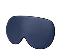 Silk Eye Mask 2pcs Mulberry Silk Sleeping Mask Soft Blindfold Smooth Eye Aid Eyeshade Cover Patch Bandage Comfort for Sleep(Dark Blue)
