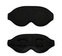 Silk Eye Mask 3D Sleeping Mask Eye for Soft Unisex Patches Comfort Face Eyeshade Breathable(3D Eye mask-A)
