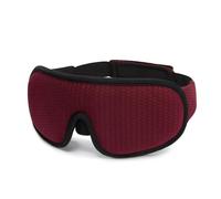 Silk Eye Mask 3D Sleeping Mask Eye for Soft Unisex Patches Comfort Face Eyeshade Breathable(Sleepng mask-Red)