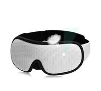 Silk Eye Mask 3D Sleeping Mask Eye for Soft Unisex Patches Comfort Face Eyeshade Breathable(Sleepng mask-White)