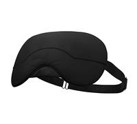 Silk Eye Mask, Eye Mask for Sleeping, Blindfold, Super Soft Sleep Masks for Women & Men with Adjustable Straps, Sleeping Mask, Blackout Sleep Mask - Black