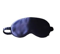 Silk Eye mask Natural Silk Sleeping Eye Mask Shade Patch Breathable Eyeshade Bandage on Eyes for for All Night Sleep(Dark Blue)
