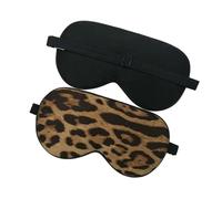 Silk Eye Mask Pure Silk Sleep Eye Mask Floral Printed Silk Eye Cover Shade Super Smooth Blindfold Travel Relax Aid Adjustable Multicolor(NO.8)