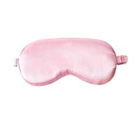 Silk Eye Mask Silk Ruffle Sleep Eye Mask Soft Sleeping Eye Covers Multicolor Night Dream Blackout Eye Patches for Woman Man to Sleep Better(Pink-B)