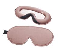 Silk Eye mask Silk Sleeping Mask Soft Smooth Sleep for Eyes Travel Shade Cover Rest Relax Blindfold Eye Aid Silk Eye mask for Sleeping(A-Rose)