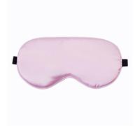 Silk Eye mask Sleep Mask Silk Eye Dream Night Mask Cover Soft Relax Eyes Bandage Sleeping Blindfold for Women Men Night Nap Heath Relaxed Nap(Pink)