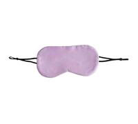 Silk Eye Mask Summer Thin Eye Mask Adult Soft Blindfold Smooth Eyeshade for Sleeping Travel Yoga Elastic Band(Light Purple,2pcs)