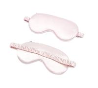 Silk Eye mask Women Imitated Silk Sleeping Mask Travel Eyepatch Nap Rest Eye Cover Patch Sleep Masks Eye Mask Night Sleep Aid Eyeshade Eyemask(LightPink)