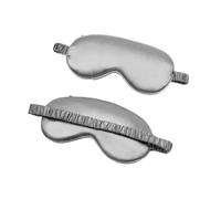 Silk Eye mask Women Imitated Silk Sleeping Mask Travel Eyepatch Nap Rest Eye Cover Patch Sleep Masks Eye Mask Night Sleep Aid Eyeshade Eyemask(Grey)
