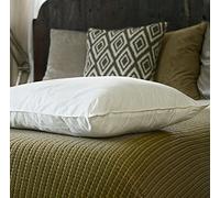 Silk-Filled Pillow. Top Grade Long-Strand Mulberry Silk Wrapped Around a Microfibre Inner Core for Perfect Support. Short Size, 58cm x 38cm / 23" x 15". Oeko-TEX Certification.