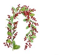 Silk Flower Berry Vine Garland 200cm Flexible Stems(Model B1)