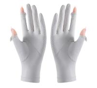Silk Gloves Splicing - Breathable Mesh Weave, Delicate Hand Protection