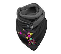 Silk Head Scarf for Sleeping Black Shawl s for Her Suitable for Office Scarves Button Casual Warm Soft Shawls Fashion Printing Wrap Women Scarf Sale Clearance Items