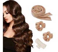 Silk Heatless curlers and Bonnet Hair Wrap Combo Heatless Hair Curler Heatless Curling Set Heatless Curlers Headband MFCGHXR Heatless Curlers Set for Heatless