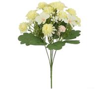 Silk Hydrangea Bloom 32cm Adjustable Leaves Decor(E)