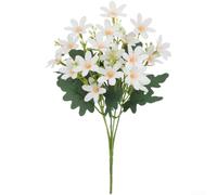 Silk Hydrangea Bloom 32cm Adjustable Leaves Decor(G)
