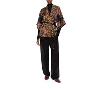 Silk Kimono - female - Etro - Kimonos - Brown - M - Blouses & Shirts M