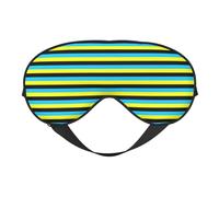 Silk Like Flag of The Sultanate of Burongan Print Soft Sleep Eye Mask Comfortable Blindfold Adjustable Eye mask for Sleep